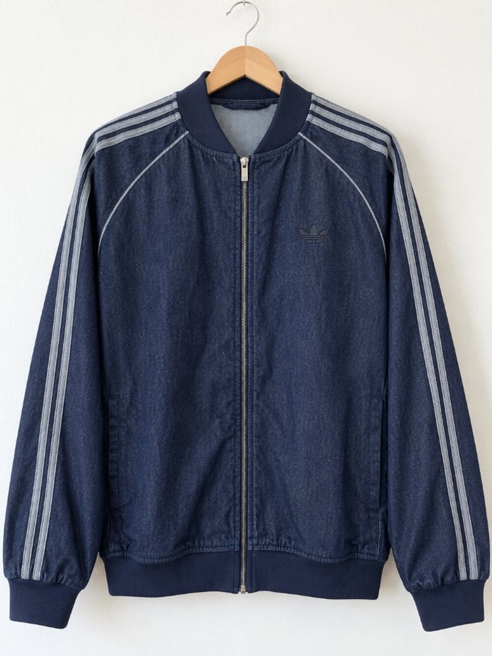 adidas Originals SST Adicolor Denim Jacket Men’s L NWT